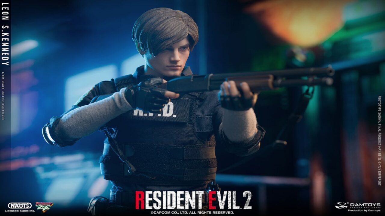 The New Resident Evil 2 Remake Leon S Kenndy Action Figure Is Not A Doll Mom Dread Xp