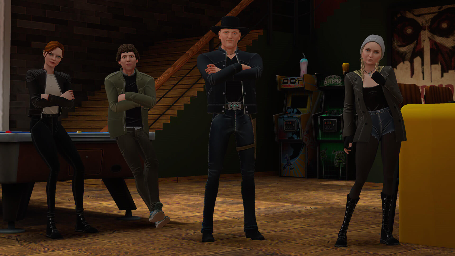 Zombieland Group Pose Screenshot