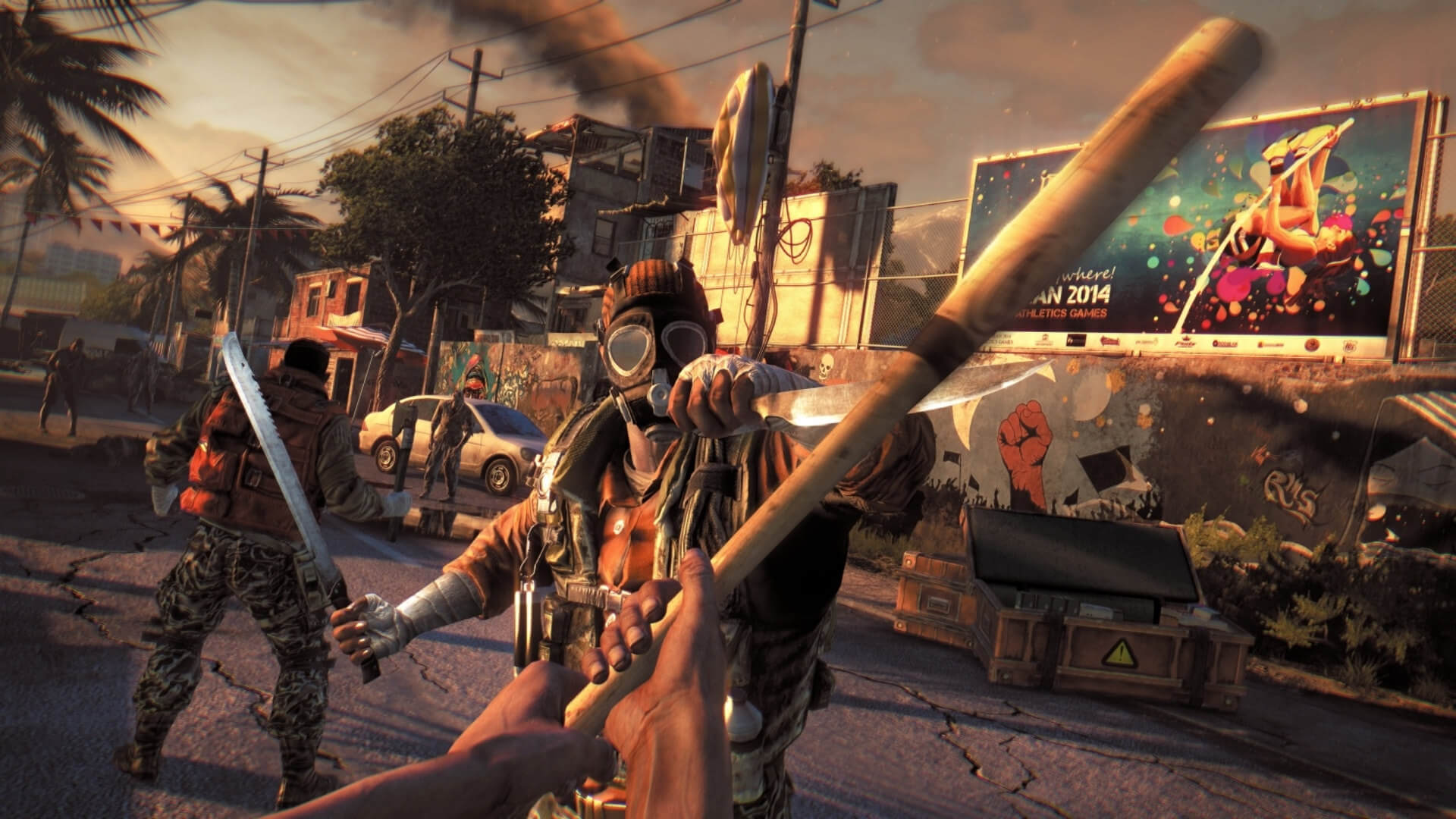 Dying Light Screenshot Baseball Bat