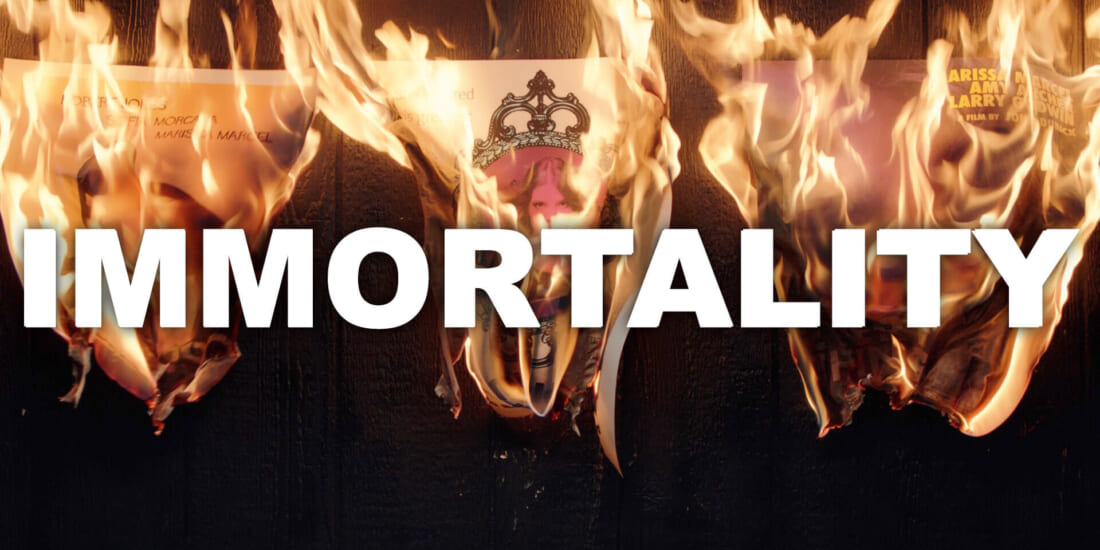 Immortality Logo Flames Color