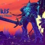 Valfaris: Mecha Therion Key Art Logo