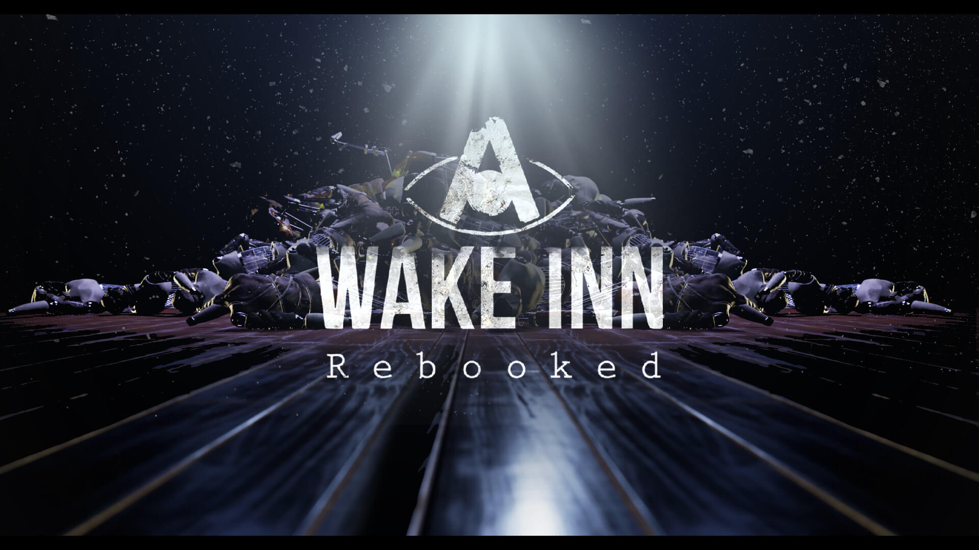 A Wake Inn: Rebooked Key Art
