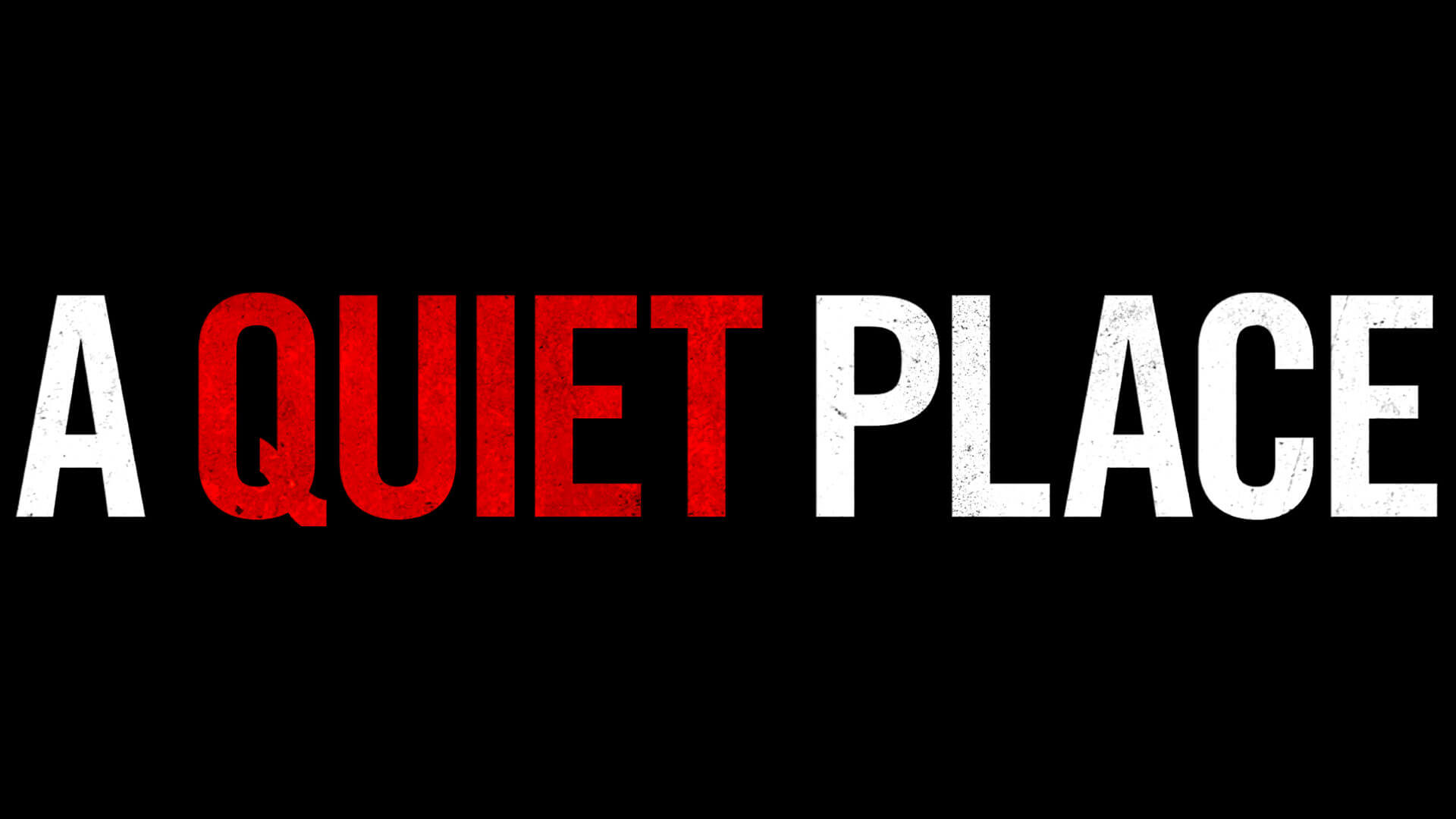 A Quiet Place Game Logo
