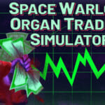 Space Warlord Organ Trading Simulator Key Art