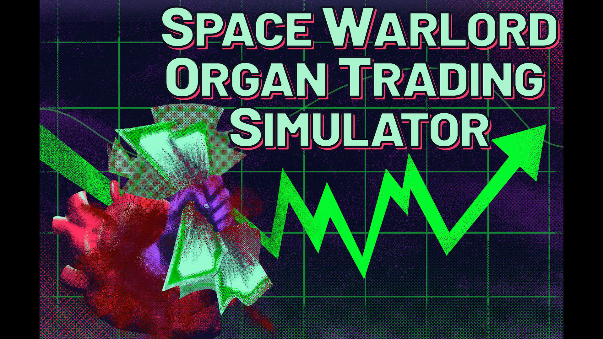 Space Warlord Organ Trading Simulator Key Art