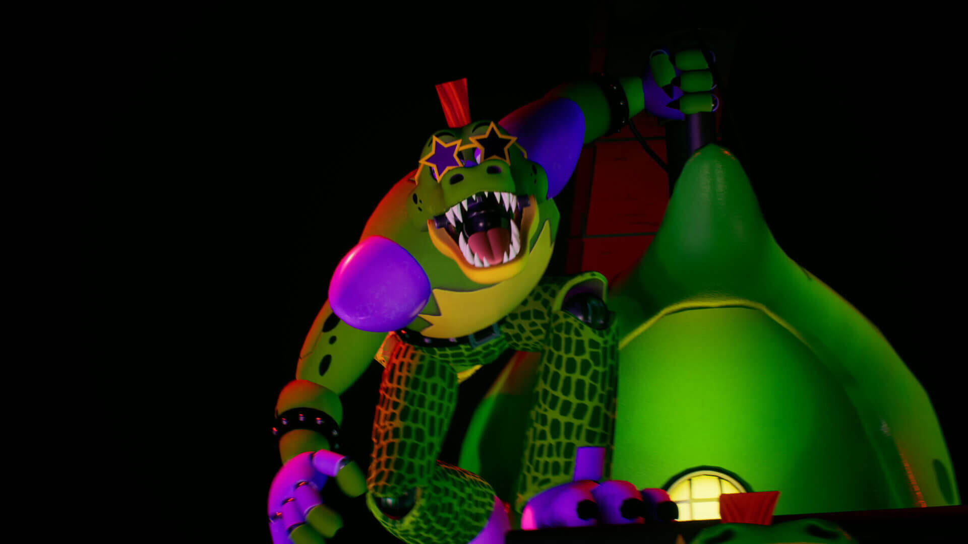Closed Circle Five Nights at Freddy's: Security Breach Monty