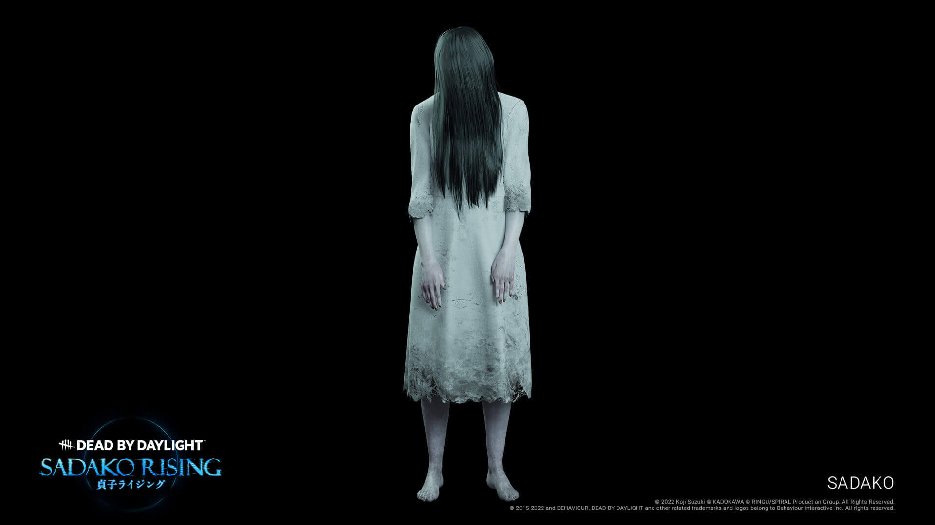 Sadako Rising Dead by Daylight Sadako Render