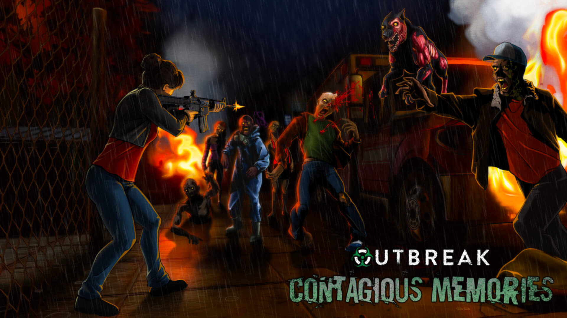 Outbreak: Contagious Memories Lydia Poster Art