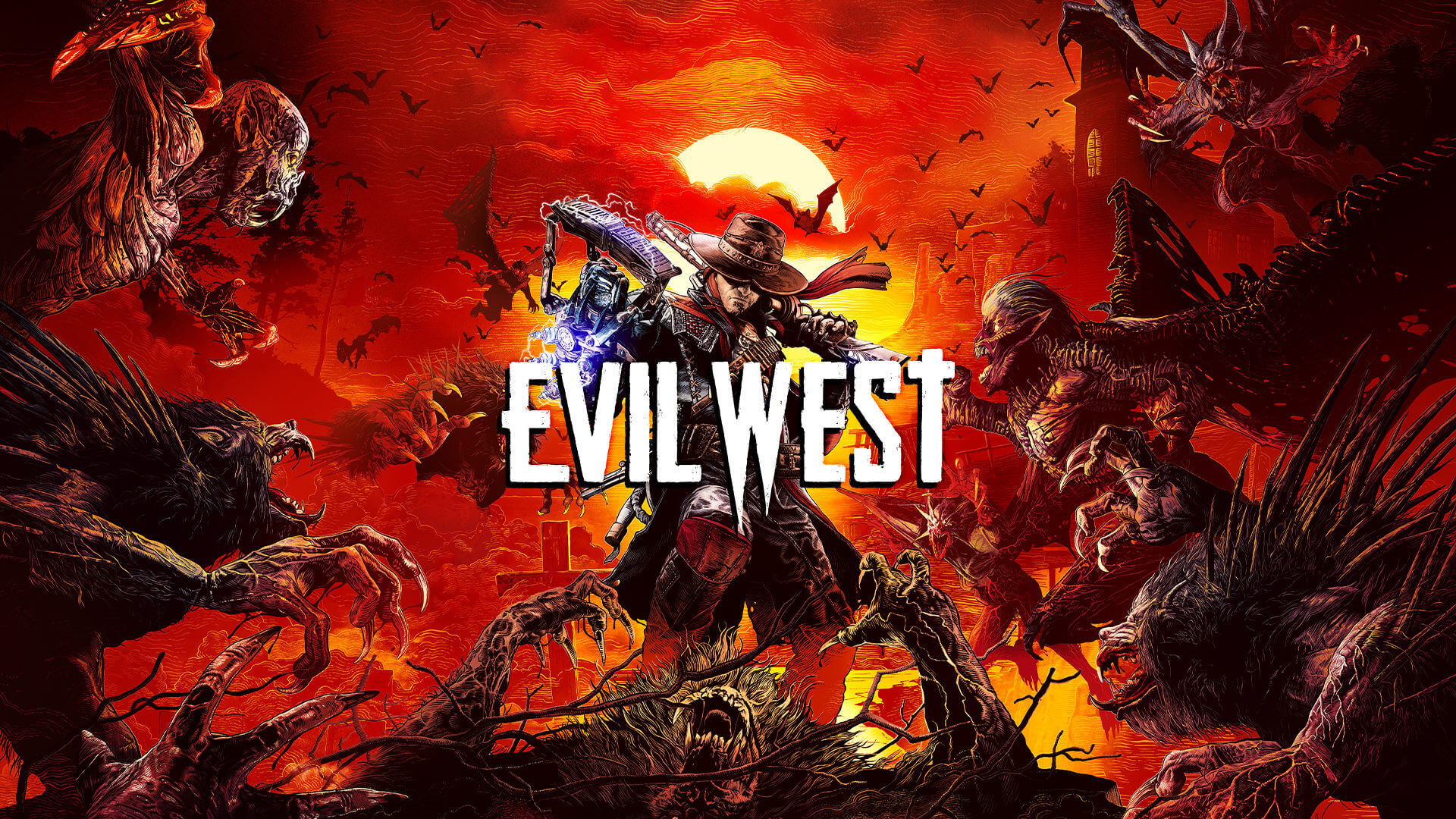 Evil West Key Art