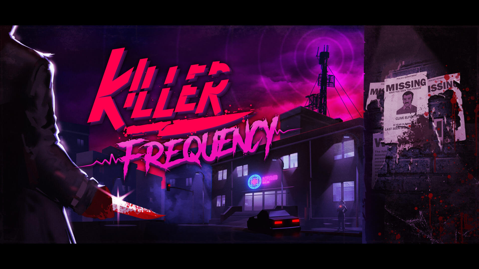 Killer Frequency Key Art