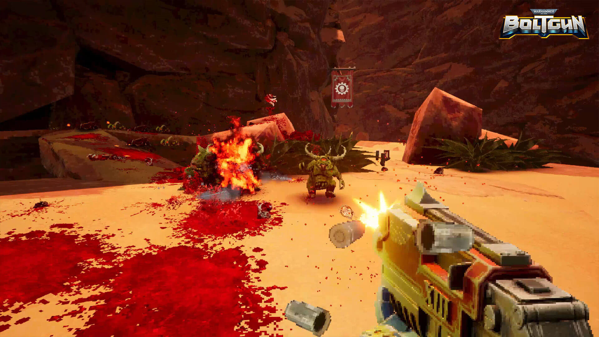 Warhammer: 40,000 Boltgun Combat Screenshot