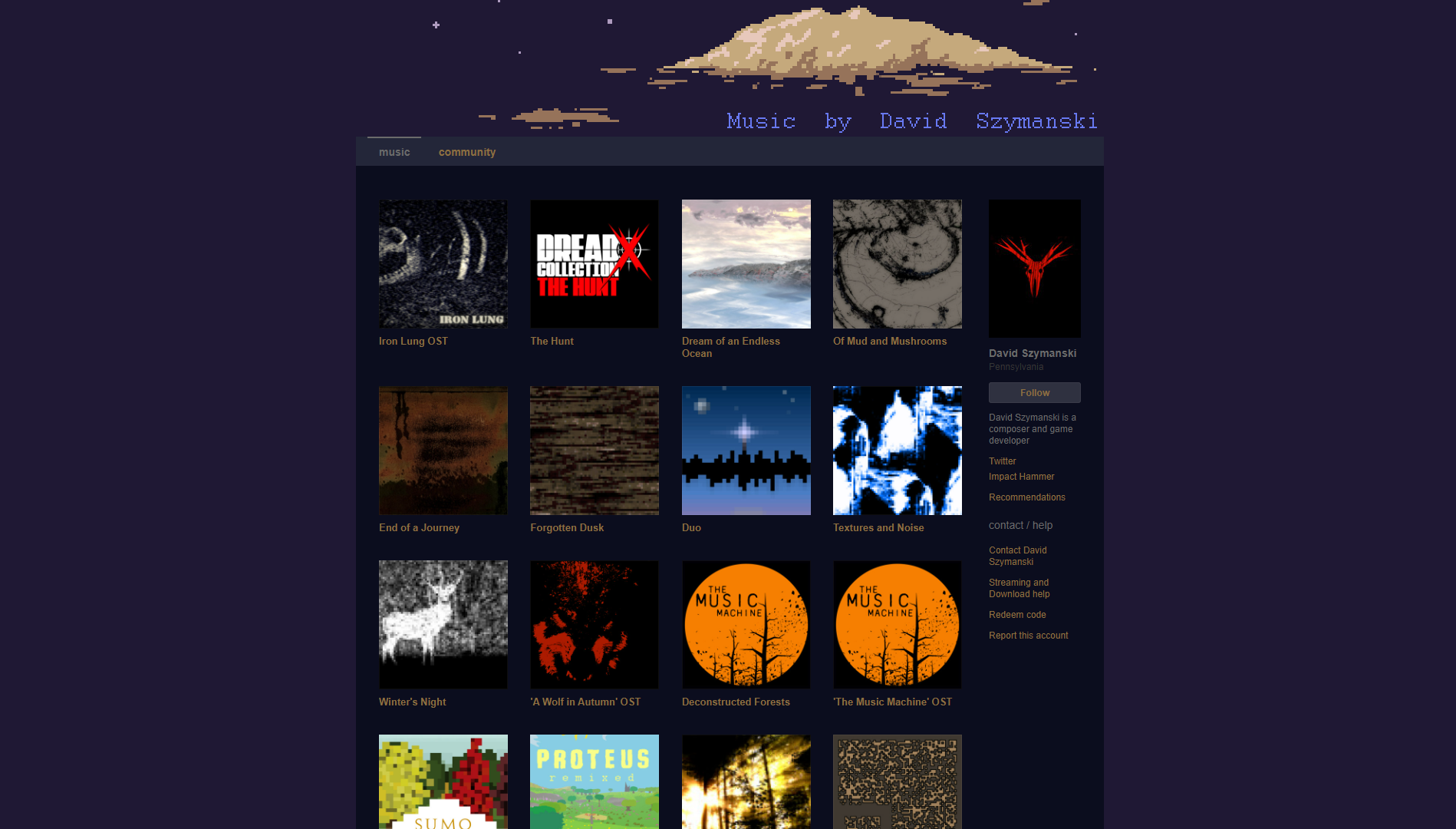 A cursory glance at Dave's Bandcamp page will show that he has been kicking out jams for years