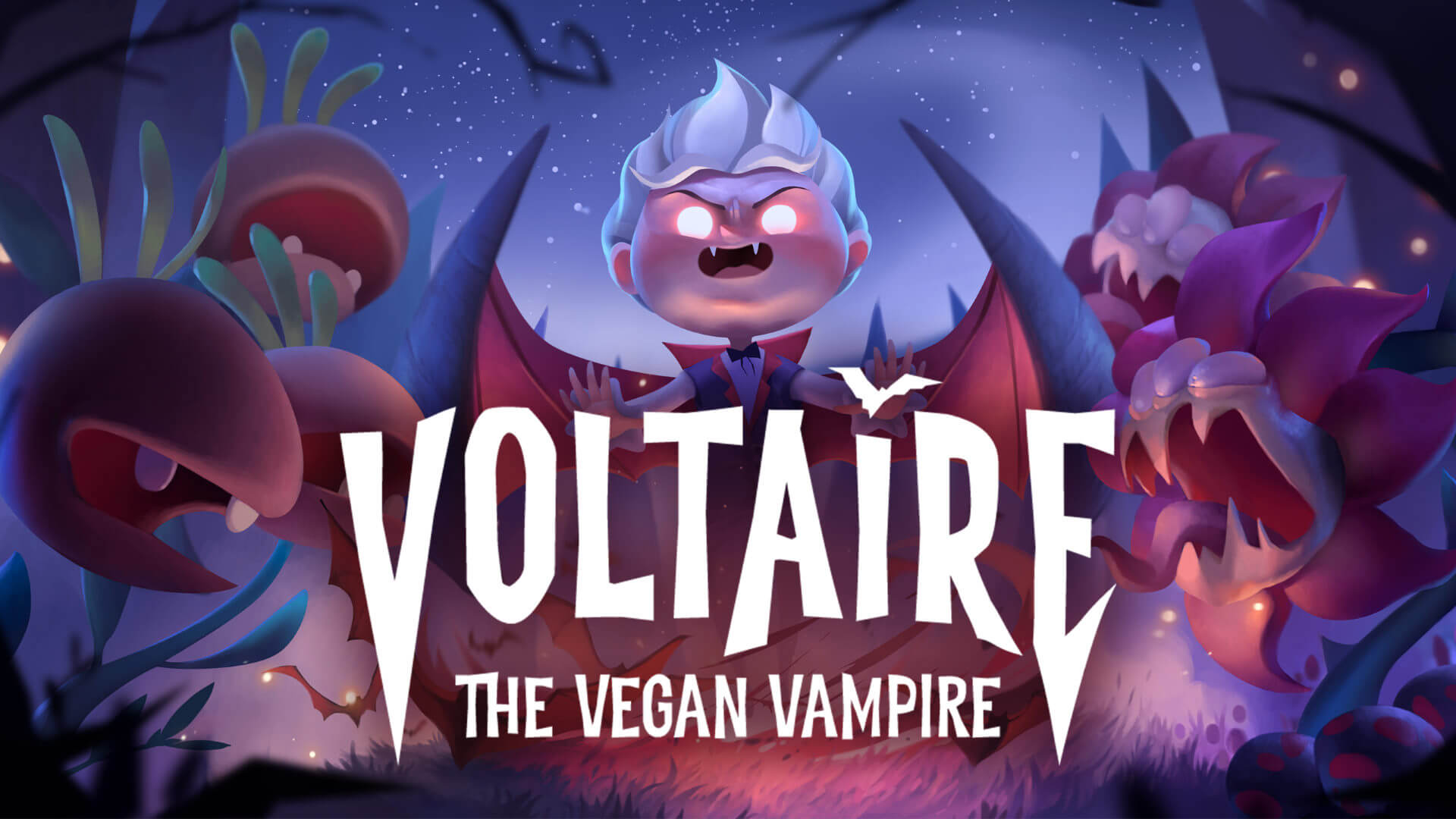 Voltaire: The Vegan Vampire Key Art